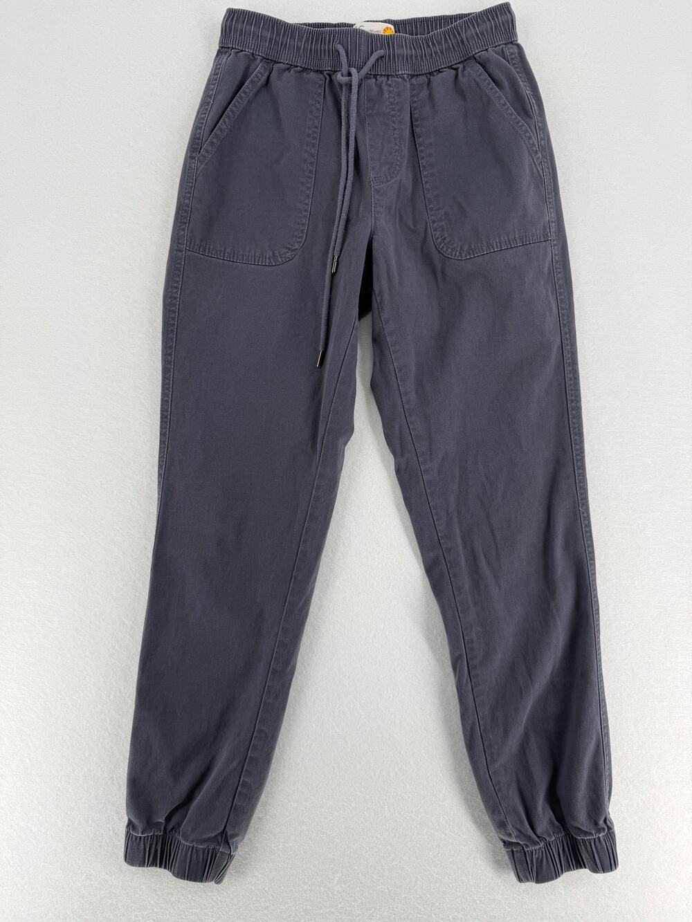 C&C California Womens XS Gray Cotton Stretch Jogger Pants Drawstring Utility